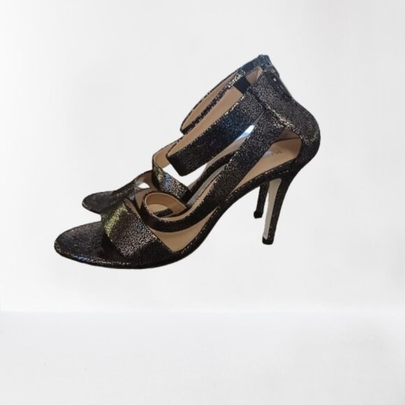 Ron White Metallic Heels Size 40 EU 9.5 US - Picture 11 of 12